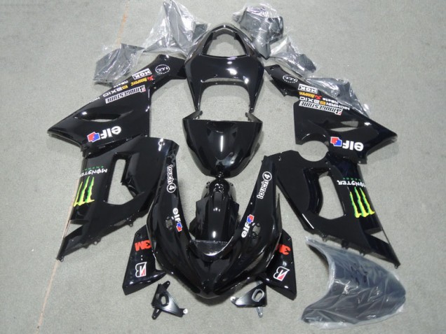 Cheapest 2005-2006 Black 3M Touch4 Monster Kawasaki ZX6R Motor Bike Fairings UK Cheapest 2005-2006 Black 3M Touch4 Monster Kawasaki ZX6R Motor Bike Fairings UK