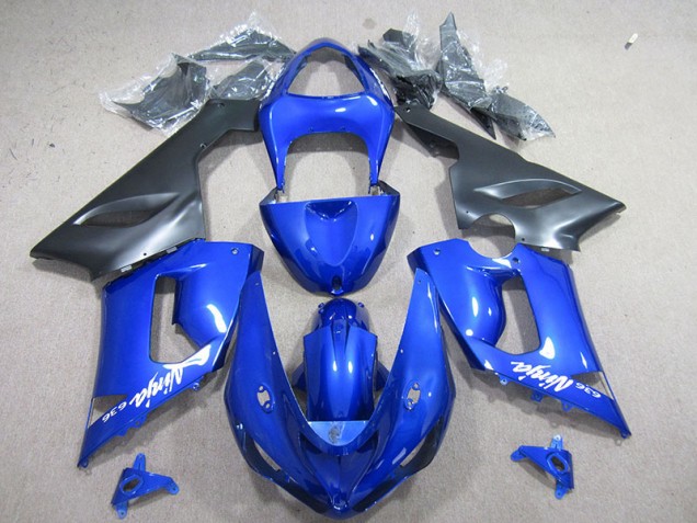 Cheapest 2005-2006 Blue White Ninja 636 Kawasaki ZX6R Motorcyle Fairings UK Cheapest 2005-2006 Blue White Ninja 636 Kawasaki ZX6R Motorcyle Fairings UK