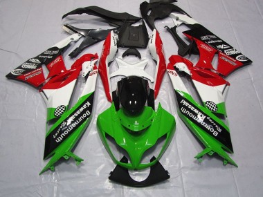 Cheapest 2009-2012 Green Red Kawasaki ZX6R Motorcylce Fairings UK