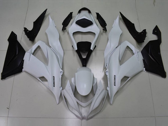 Cheapest 2013-2018 White Black 636 Kawasaki ZX6R Motorbike Fairing Kits UK Cheapest 2013-2018 White Black 636 Kawasaki ZX6R Motorbike Fairing Kits UK