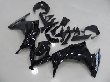 Cheapest 2013-2016 Black Kawasaki ZX300R Motor Bike Fairings UK