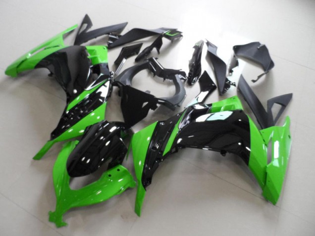 Cheapest 2013-2016 Black Green Kawasaki ZX300R Motorbike Fairing Kits UK Cheapest 2013-2016 Black Green Kawasaki ZX300R Motorbike Fairing Kits UK