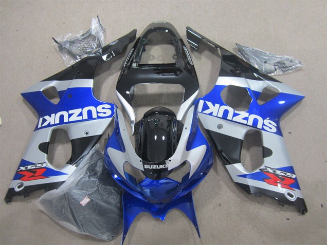 Cheapest 2000-2002 Blue White Decal Suzuki GSXR1000 Motorcycle Fairings UK Cheapest 2000-2002 Blue White Decal Suzuki GSXR1000 Motorcycle Fairings UK