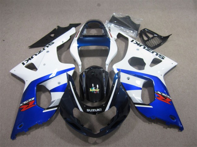 Cheapest 2000-2002 Blue White Suzuki GSXR1000 Motorbike Fairings UK Cheapest 2000-2002 Blue White Suzuki GSXR1000 Motorbike Fairings UK
