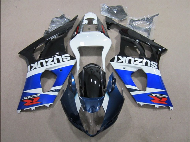 Cheapest 2003-2004 Blue White Decal Suzuki GSXR1000 Motorbike Fairing UK Cheapest 2003-2004 Blue White Decal Suzuki GSXR1000 Motorbike Fairing UK