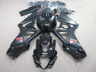 Cheapest 2007-2008 Black Suzuki GSXR1000 Motorcycle Fairing Kits UK