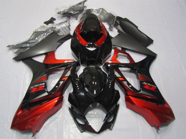 Cheapest 2007-2008 Black Red Suzuki GSXR1000 Motorcycle Fairing Kit UK Cheapest 2007-2008 Black Red Suzuki GSXR1000 Motorcycle Fairing Kit UK