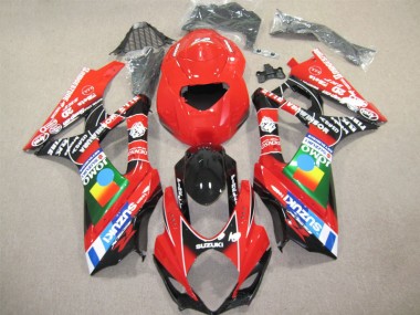 Cheapest 2007-2008 Red Black Suzuki GSXR1000 Motor Fairings UK