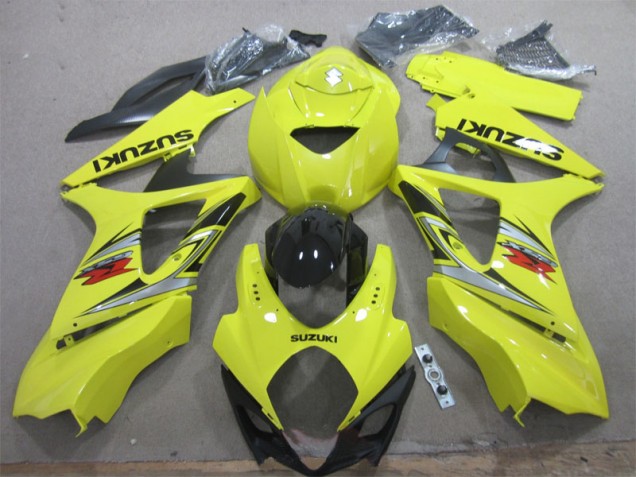Cheapest 2007-2008 Yellow Black Suzuki GSXR1000 Motorcycle Fairings Kit UK Cheapest 2007-2008 Yellow Black Suzuki GSXR1000 Motorcycle Fairings Kit UK