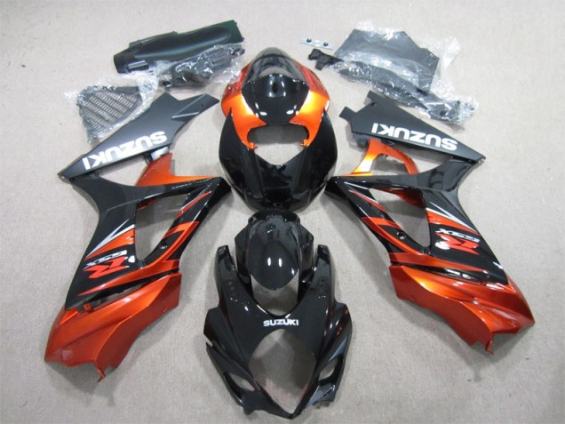 Cheapest 2007-2008 Black Orange Suzuki GSXR1000 Motorbike Fairing UK Cheapest 2007-2008 Black Orange Suzuki GSXR1000 Motorbike Fairing UK