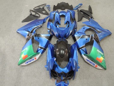 Cheapest 2009-2016 Blue Green JOMO Suzuki GSXR1000 Motorcycle Replacement Fairings UK
