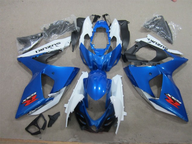 Cheapest 2009-2016 Blue White Suzuki GSXR1000 Motorcycle Fairings UK Cheapest 2009-2016 Blue White Suzuki GSXR1000 Motorcycle Fairings UK