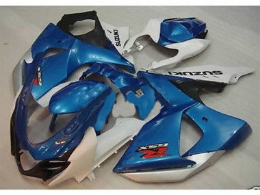 Cheapest 2009-2016 Blue White Suzuki GSXR1000 Motorcycle Fairing Kit UK
