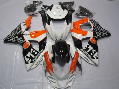 Cheapest 2009-2016 White Black Orange Bright Logic Suzuki GSXR1000 Motor Bike Fairings UK
