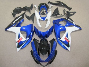 Cheapest 2009-2016 Blue White Suzuki GSXR1000 Motorcycle Fairings & Bodywork UK