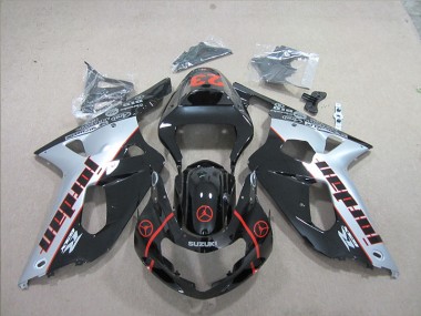 Cheapest 2001-2003 Black Silver Suzuki GSXR600 Replacement Fairings UK