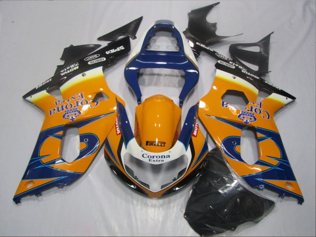 Cheapest 2001-2003 Blue Orange Corona Extra Suzuki GSXR600 Bike Fairing UK Cheapest 2001-2003 Blue Orange Corona Extra Suzuki GSXR600 Bike Fairing UK