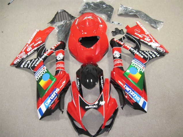 Cheapest 2004-2005 Red Black Suzuki GSXR600 Motorcycle Fairing Kit UK Cheapest 2004-2005 Red Black Suzuki GSXR600 Motorcycle Fairing Kit UK