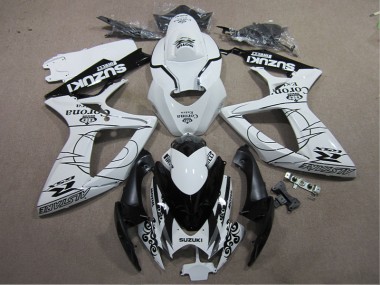 Cheapest 2006-2007 White Black Corona Extra Suzuki GSXR600 Motorcylce Fairings UK