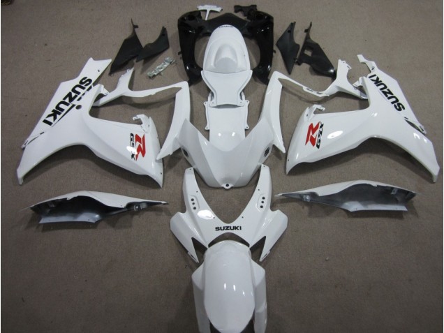 Cheapest 2006-2007 White Suzuki GSXR600 Motorcyle Fairings UK Cheapest 2006-2007 White Suzuki GSXR600 Motorcyle Fairings UK