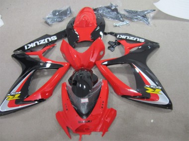 Cheapest 2006-2007 Red Black Suzuki GSXR600 Replacement Fairings UK