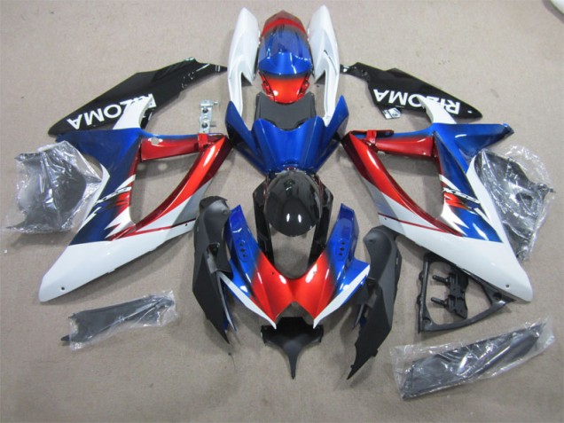 Cheapest 2008-2010 Blue Red White Suzuki GSXR600 Motorcycle Fairing UK Cheapest 2008-2010 Blue Red White Suzuki GSXR600 Motorcycle Fairing UK