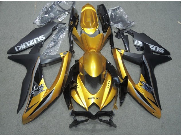 Cheapest 2008-2010 Black Gold Suzuki GSXR600 Motor Bike Fairings UK Cheapest 2008-2010 Black Gold Suzuki GSXR600 Motor Bike Fairings UK