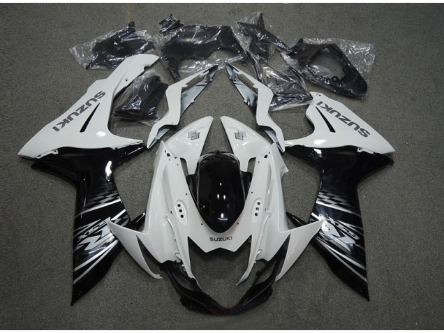 Cheapest 2011-2021 White Black Suzuki GSXR600 Motorcycle Replacement Fairings UK Cheapest 2011-2021 White Black Suzuki GSXR600 Motorcycle Replacement Fairings UK
