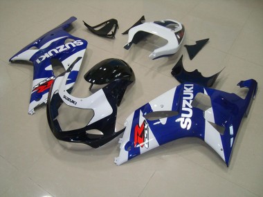 Cheapest 2001-2003 Blue White Suzuki GSXR750 Motorbike Fairing UK
