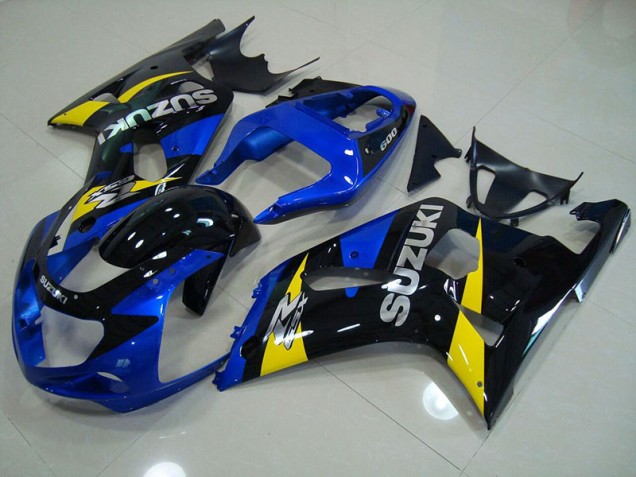 Cheapest 2001-2003 Blue Black Suzuki GSXR750 Motorbike Fairing Kits UK Cheapest 2001-2003 Blue Black Suzuki GSXR750 Motorbike Fairing Kits UK