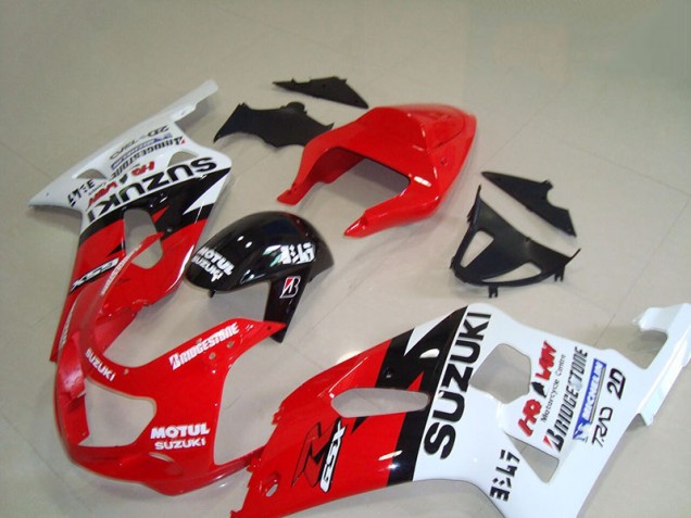 Cheapest 2001-2003 Red White Motul Suzuki GSXR750 Motorcycle Replacement Fairings UK Cheapest 2001-2003 Red White Motul Suzuki GSXR750 Motorcycle Replacement Fairings UK