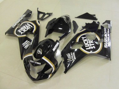 Cheapest 2004-2005 Black White Lucky Strike Motul Suzuki GSXR750 Motorcycle Fairing UK