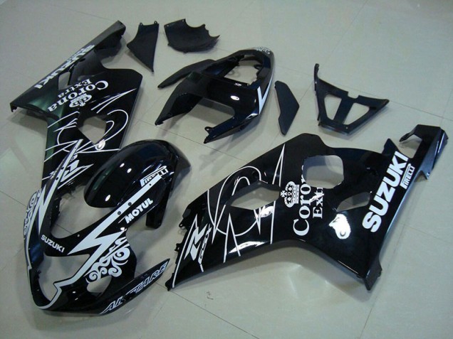 Cheapest 2004-2005 White Corona Extra Motul Suzuki GSXR750 Motorbike Fairing UK Cheapest 2004-2005 White Corona Extra Motul Suzuki GSXR750 Motorbike Fairing UK