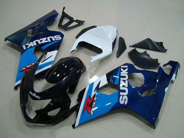 Cheapest 2004-2005 Blue White Suzuki GSXR750 Motorbike Fairing UK Cheapest 2004-2005 Blue White Suzuki GSXR750 Motorbike Fairing UK