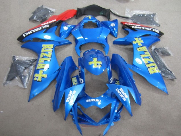 Cheapest 2011-2021 Blue Yellow Rizla Suzuki GSXR750 Motor Bike Fairings UK Cheapest 2011-2021 Blue Yellow Rizla Suzuki GSXR750 Motor Bike Fairings UK