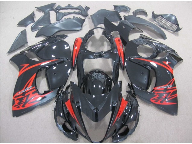 Cheapest 2008-2019 Black Red Suzuki GSXR1300 Hayabusa Motorcycle Bodywork UK