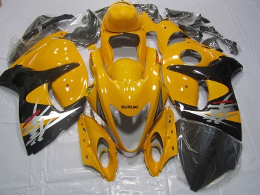 Cheapest 2008-2019 Yellow Black Suzuki GSXR1300 Hayabusa Motorbike Fairing Kits UK