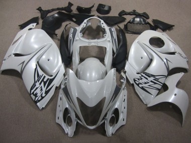 Cheapest 2008-2019 White Black Suzuki GSXR1300 Hayabusa Motorcycle Replacement Fairings UK