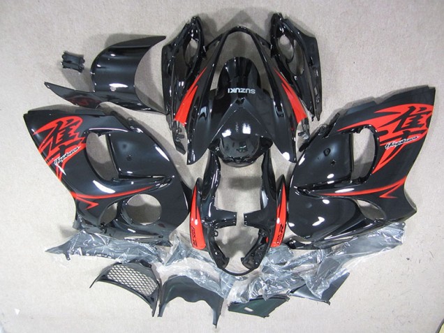Cheapest 2008-2019 Black Red Suzuki GSXR1300 Hayabusa Motorcycle Fairing UK Cheapest 2008-2019 Black Red Suzuki GSXR1300 Hayabusa Motorcycle Fairing UK