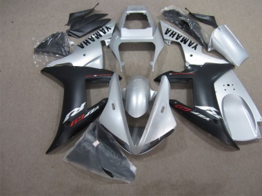 Cheapest 2002-2003 Black Silver Yamaha YZF R1 Motorbike Fairing Kits UK