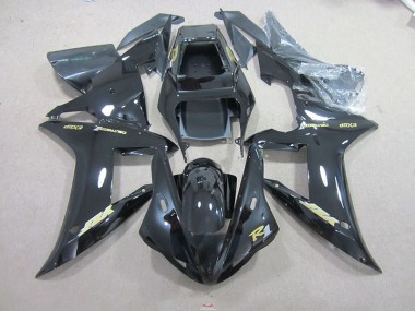 Cheapest 2002-2003 Black Gold Decal Yamaha YZF R1 Motorcyle Fairings UK