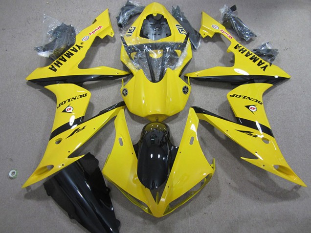 Cheapest 2004-2006 Yellow Dunlop Yamaha YZF R1 Motorcycle Fairing Kits UK Cheapest 2004-2006 Yellow Dunlop Yamaha YZF R1 Motorcycle Fairing Kits UK