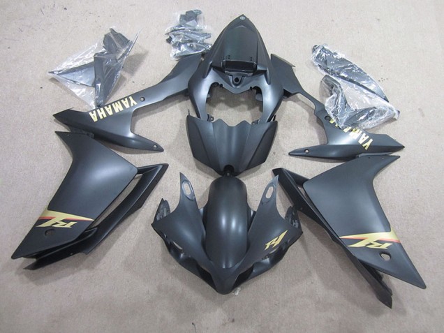 Cheapest 2007-2008 Black Gold Decal Yamaha YZF R1 Bike Fairings UK Cheapest 2007-2008 Black Gold Decal Yamaha YZF R1 Bike Fairings UK