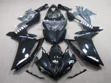 Cheapest 2007-2008 Black White Decal Yamaha YZF R1 Motorcyle Fairings UK