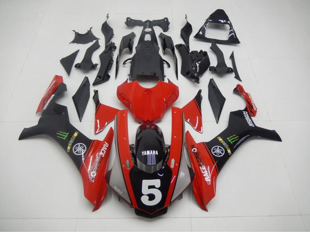 Cheapest 2015-2019 Black Red 5 Yamaha YZF R1 Motorcycle Fairing Kit UK Cheapest 2015-2019 Black Red 5 Yamaha YZF R1 Motorcycle Fairing Kit UK