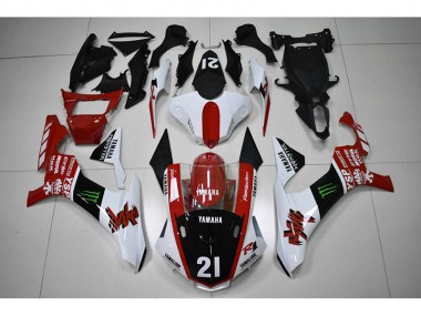 Cheapest 2015-2019 Red Black 21 Yamaha YZF R1 Motorcycle Fairings Kit UK