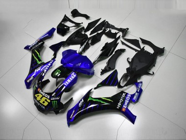 Cheapest 2015-2019 Blue Blue White ENEOS 46 Monster Yamaha YZF R1 Motorcycle Fairing UK