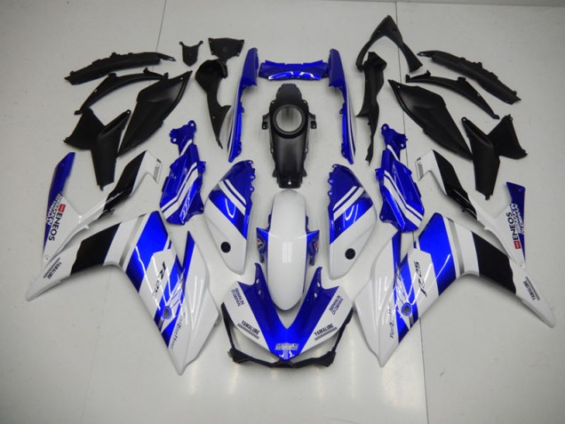 Cheapest 2015-2022 Blue White Blue White ENEOS Yamaha YZF R3 Bike Fairings UK Cheapest 2015-2022 Blue White Blue White ENEOS Yamaha YZF R3 Bike Fairings UK