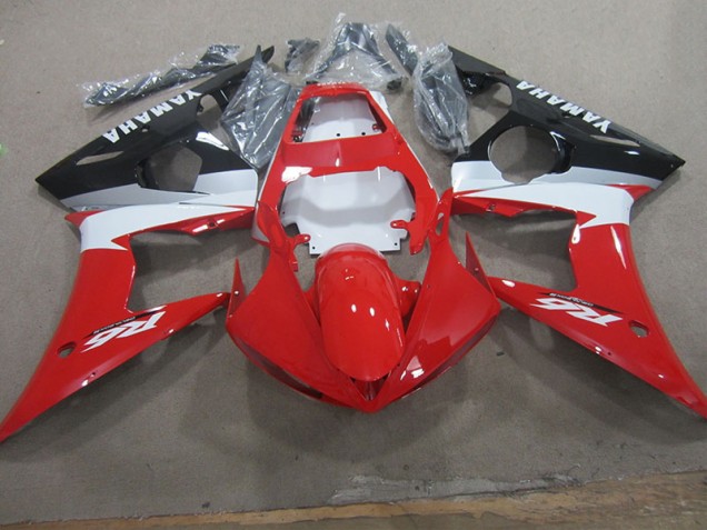 Cheapest 2003-2005 Red White Decal Yamaha YZF R6 Bike Fairings UK Cheapest 2003-2005 Red White Decal Yamaha YZF R6 Bike Fairings UK