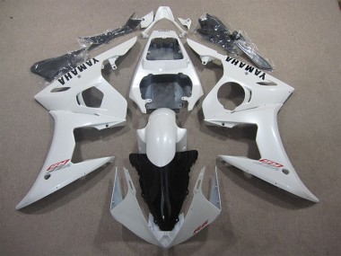 Cheapest 2003-2005 White Yamaha YZF R6 Bike Fairing UK